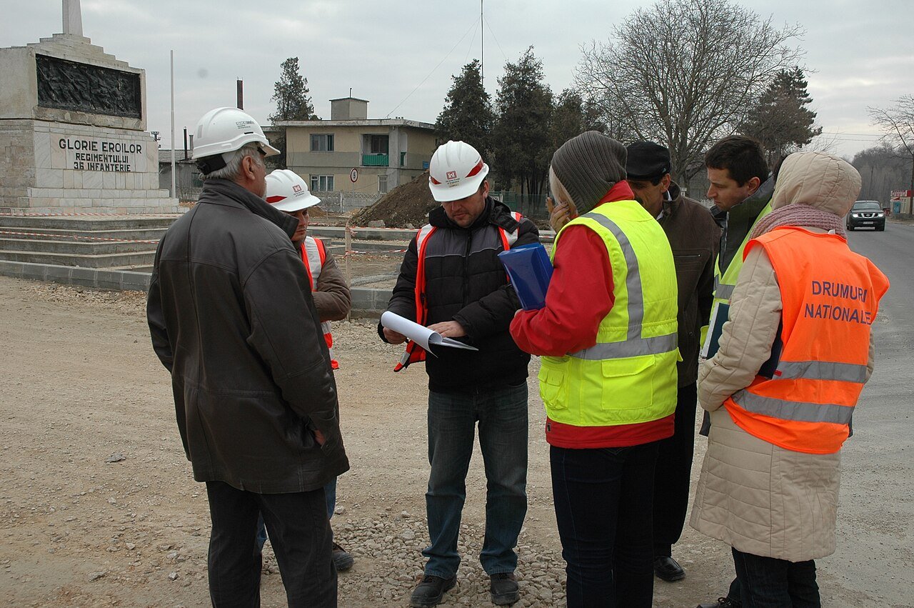 Infrastructure project meeting with Romanian road authority